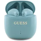 GUESS drahtlose Ohrhörer bluetooth TWS GUTWSJ14ESGQ (gedrucktes klassisches Logo) türkis
