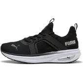 Puma Erwachsene SOFTRIDE Enzo 6 Sneakers 44, Black White Silver Metallic – Größe 44 EU, Black White Silver