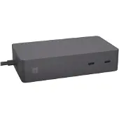 Microsoft Surface Dock 2, , Surface Pro (5th Gen) Surface Pro (5th Gen) with LTE Advanced Surface Laptop (1st Gen) Surface Pro..., Schwarz