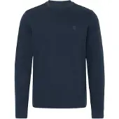 Blend Langarmshirt "Langarmshirt BHForta", Herren, Gr. XXL, blau (salute), Obermaterial: 100% Baumwolle CO., Shirts Langarmshirt