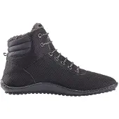 Leguano Barfußschuh "KOSMO", Damen, Gr. 39, atmungsaktiv, schwarz, Textil, Schuhe Barfußschuh, Bequemschuh, Schnürboots mit einzigartiger Halbkugel-Laufsohle, Topseller