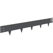 Syfax Raseneinfassung 20 stk. 100 x 15 cm Steel Anthrazit