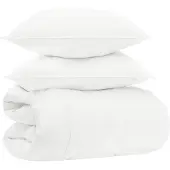 vidaXL Bettwäsche-Set 135 x 220 cm Keine Baumwolle, Bambus, Polyester