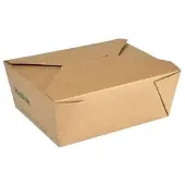 Biopak 200x DUNI Bio Box Medium 1000 ml Braun ungeteilt