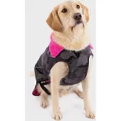 Dryrobe Dog Coat Hundemantel Schwarz Camo Pink S