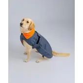 Dryrobe Dog Coat Hundemantel Grau Orange XL