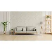 A.S. Création Vliestapete A.S. CRÉATION "mit Blätter-Design natürliche Eleganz", beige (weiß), B:0,53m H:0,02m L:10,05m, Vlies, Tapeten, Vliestapete, Dekorative Vliestapete mit filigranem Blattmuster