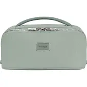 Samsonite Kosmetiktasche "IMAGE", Damen, Gr. B/H/T: 23,5cm x 11,5cm x 11,5cm, grün, Nylon, Textil, Taschen Kosmetiktasche, Handgepäcktasche, strapazierfähiges und pflegeleichtes Material