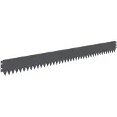 vidaXL Rasenkante 50 stk. 103 x 10 cm Stahl Anthrazit