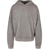 Build Your Brand Acid Washed Oversized Kapuzenpullover