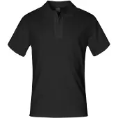 Promodoro Superior Poloshirt Plus Size Herren, Schwarz, 4XL