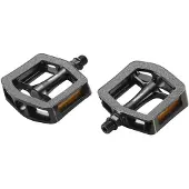 Voxom Pedal Touring Pe13 schwarz sandpapier Beschichtung Boron-Achse.
