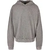 Build Your Brand Acid Washed Oversized Kapuzenpullover