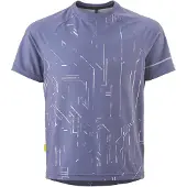 Gonso Trail Jersey Kids Kinder Kinder Kurzarm-Radshirt - 140 - lilac sleet