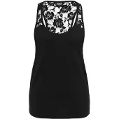 Urban Classics Ladies Flower Laces Loose Tank