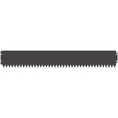 vidaXL Rasenkante 30 stk. 103 x 15 cm Stahl Schwarz