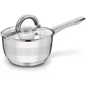 Tadar Roger Kochtopf mit Griff und Glasdeckel 16cm 1.8l