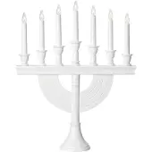 Markslöjd Torpa Advent weißer Kerzenhalter