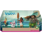 BULLYLAND Walt Disney Vaiana 4 teiliges Spielfiguren Set / Sammelfiguren