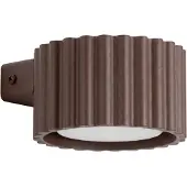 Sollux Wandleuchte AURA braun Gx53 1xGx53 10W Aluminium 6x12x10cm Lighting