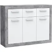 Freiraum Kommode >La Serena II< in Weiß - 117,9x91,5x34cm (BxHxT)