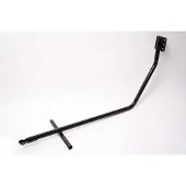 Roland Fahrradanhänger Big Boy 455, Schwarz, Stahl, Trekbet, 320 mm