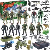 Sonstiges JOYIN 2024 Adventskalender Kinder Weihnachten Militär Armee Mann