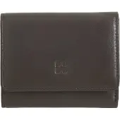 Dudu Toys Damen Brieftasche in Braun mit mehreren Kartenfächern, einem Münzfach und einem Scheinfach