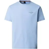 Hackett London für Herren. HM5000130 Blaues T-Shirt von Hs Club House (XL), Lässig, Baumwolle, Kurzarm