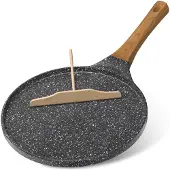 YASHE 26cm Crêpe pfanne,Induktion Pfannkuchen pfanne,Pancakes & Crêpes