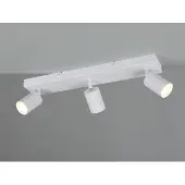 Meine Wunschleuchte Moderner LED Deckenstrahler 3-flammig Weiß für Schlafzimmer, Wohnzimmer & Flur