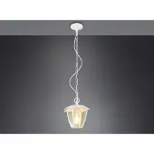 Meine Wunschleuchte LED Outdoor Hängelampe Außenlaterne Terrassenbeleuchtung & Hauseingang, 17x17cm