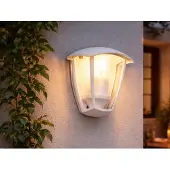 Meine Wunschleuchte LED Außenwandleuchte Outdoor Fassadenbeleuchtung Terrassenlampen Weiß, Höhe 20cm