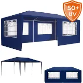 Jurhan Party-Zelt NEAPOL, 3x6 m, blau