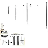 OEM Lichtmasten, höhenverstellbar, langlebige Stahlkonstruktion, 4PCS