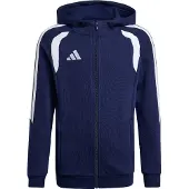 Adidas Kinder Kapuzenjacke Tiro 26 League FZ Hoodie KF3322 128 - Team Navy Blue2/White - 128