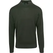 Scotch & soda Essential Wool Blend Pullover Dunkelgrün - XXL
