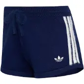 Adidas Originals Damen Short Knit Short KW2587 L - Dark Blue/White - L