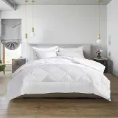 OEM Weiches 4-Jahreszeiten-Mikrofaser-Dekbed 240x260cm weiß