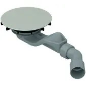 Bette BetteAir 30 Ablaufgarnitur, seitlich, Ablaufleistung 0,6 l/s, B524-410, Farbe: Silver matt