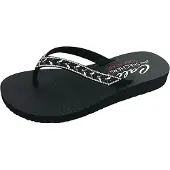 SKECHERS Meditation - Lucky One Damenschuhe Pantoletten Schwarz Freizeit, Schuhgröße:42 EU