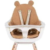 Childhome Sitzverkleinerer Evolu Hochstuhl verschiedene Varianten Design Komfort, Farbe:Polyester - Teddy Braun
