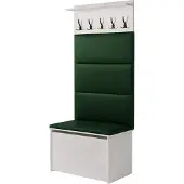 KOBI Schuhschrank mit Sitz und Kleiderbügel ANDY