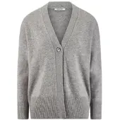 Peter Hahn Strickjacke grau