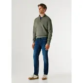 Pepe Jeans für Herren. PM20845335AD Jeans Straight Sommer blau (38/32), Lässig, Baumwolle, Denim