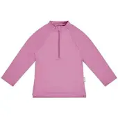 Sterntaler Badeanzug "Badeshirt langarm uni", Kinder, Gr. 104, EURO, rosa (perlrosa), Badeanzüge Badeanzug