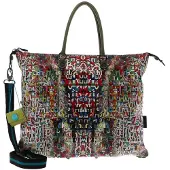 Gabs Schultertasche G3 Plus Tote Bag Scritte mehrfarbig