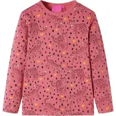 Kamome VidaXL Kinderpyjama mit langen Ärmeln 92 Altrosa