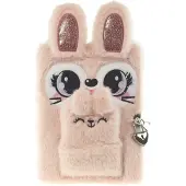Tinka Plush Bunny W/mini Notebook Tagebuch