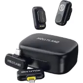Hollyland Lark A1 Combo USB-C RX + Lightning RX + Ladecase-Mikrofon